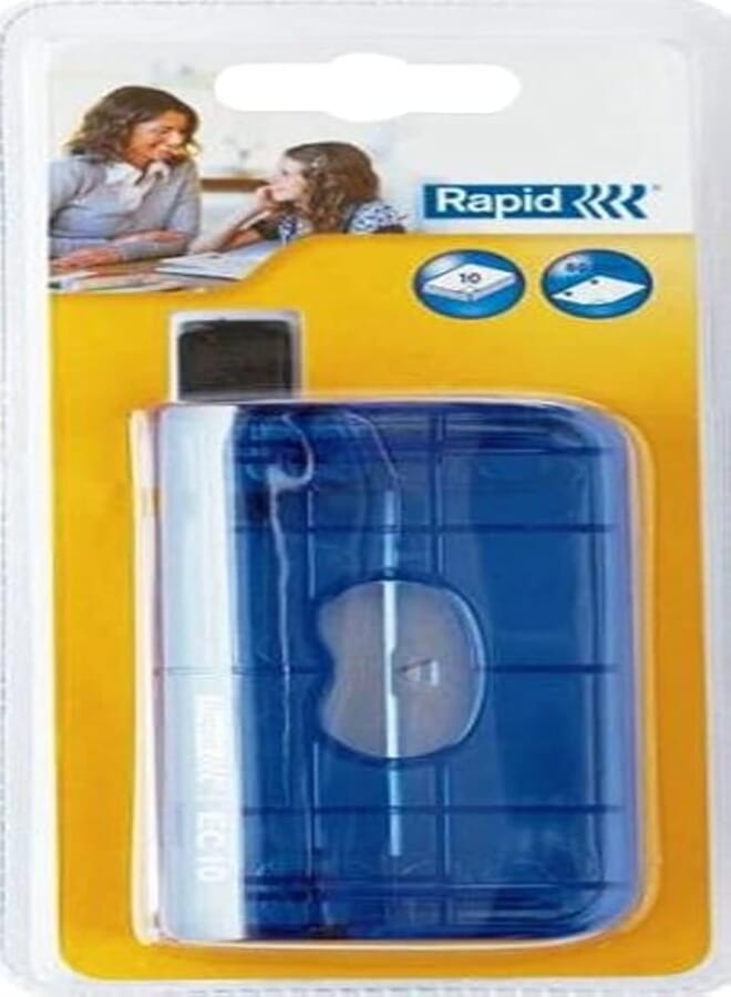 Rapid EC 10 Sheet Hole Punch - Blue
